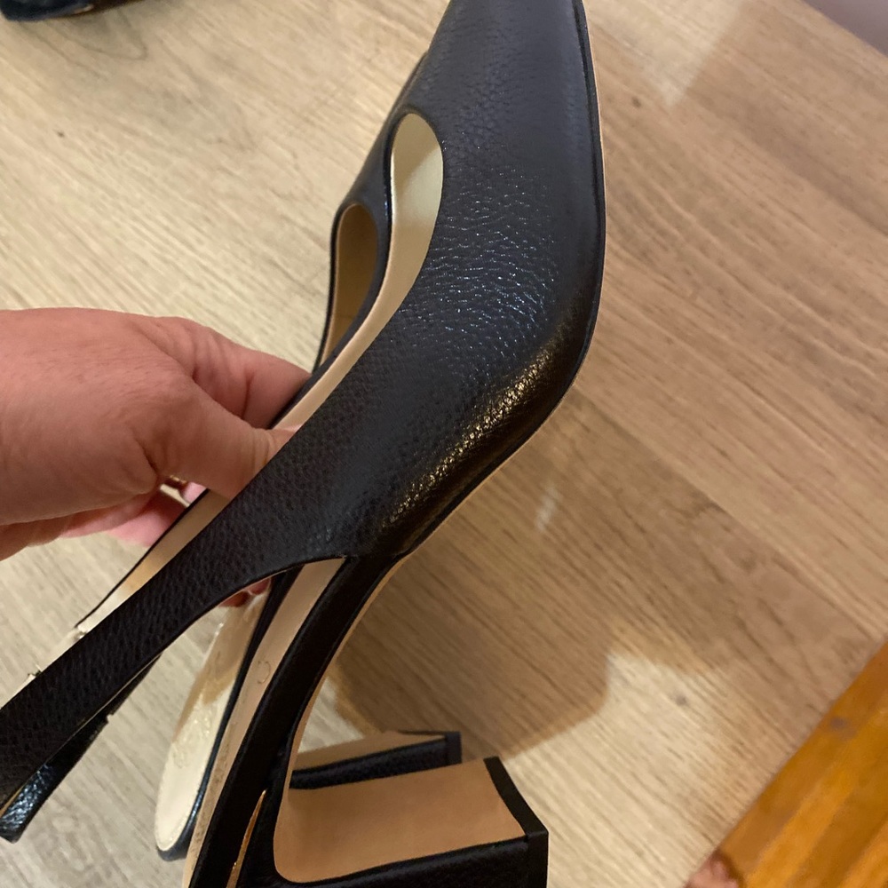 Leather heels